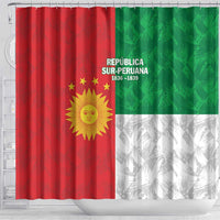 Republic of South Peru Shower Curtain Version 1836 - 1839 LT9