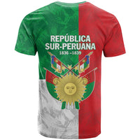 Republic of South Peru T Shirt Version 1836 - 1839