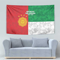 Republic of South Peru Tapestry Version 1836 - 1839