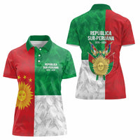 Republic of South Peru Women Polo Shirt Version 1836 - 1839