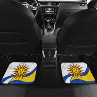 Uruguay Football Custom Car Mats La Celeste Sol de Mayo Motif