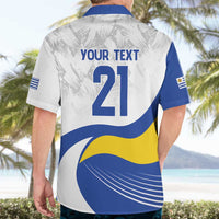 Uruguay Football Custom Hawaiian Shirt La Celeste Sol de Mayo Motif