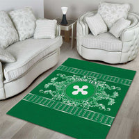 Personalized Italy Lombardy Area Rug Baroque Motif