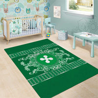 Personalized Italy Lombardy Area Rug Baroque Motif