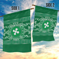 Personalized Italy Lombardy Garden Flag Baroque Motif