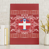 Personalized Italy Piedmont Canvas Wall Art Baroque Motif