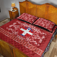 Personalized Italy Piedmont Quilt Bed Set Baroque Motif