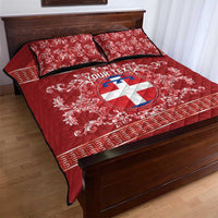 Personalized Italy Piedmont Quilt Bed Set Baroque Motif