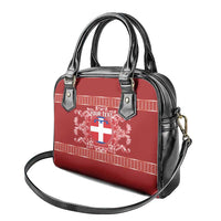 Personalized Italy Piedmont Shoulder Handbag Baroque Motif