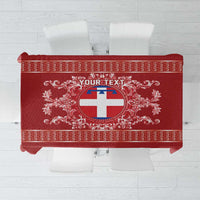 Personalized Italy Piedmont Tablecloth Baroque Motif