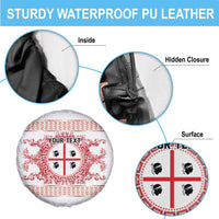Personalized Italy Sardinia Spare Tire Cover Baroque Motif