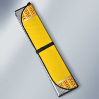 Personalized Italy Sicily Auto Sun Shade Baroque Motif