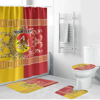 Personalized Italy Sicily Bathroom Set Baroque Motif