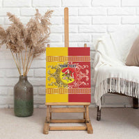 Personalized Italy Sicily Canvas Wall Art Baroque Motif