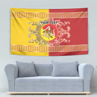 Personalized Italy Sicily Tapestry Baroque Motif