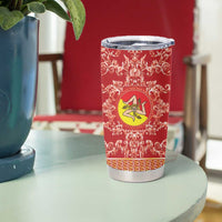 Personalized Italy Sicily Tumbler Cup Baroque Motif