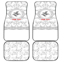 Personalized Italy Tuscany Car Mats Baroque Motif
