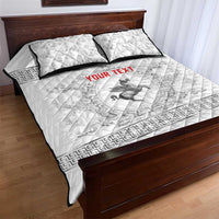Personalized Italy Tuscany Quilt Bed Set Baroque Motif