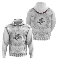 Personalized Italy Tuscany Zip Hoodie Baroque Motif