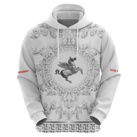 Personalized Italy Tuscany Zip Hoodie Baroque Motif