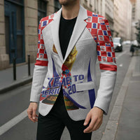 Croatia World Football Personalized Blazer Vatreni Take Me To America 2026 White