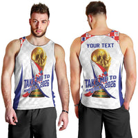 Croatia World Football Personalized Men Tank Top Vatreni Take Me To America 2026 White