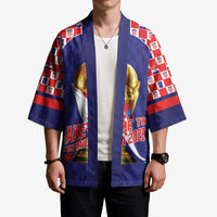Croatia World Football Personalized Kimono Vatreni Take Me To America 2026 Blue
