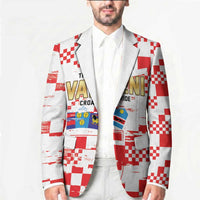 Croatia World Football Custom Blazer Vatreni Croatian Heritage