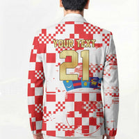 Croatia World Football Custom Blazer Vatreni Croatian Heritage
