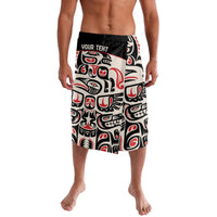 Personalized Canada Indigenous Haida Art Lavalava - Wonder Print Shop