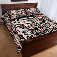 Personalized Canada Indigenous Haida Art Quilt Bed Set - Wonder Print Shop