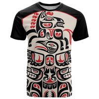 Personalized Canada Indigenous Haida Art T Shirt - Wonder Print Shop