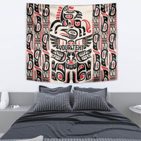 Personalized Canada Indigenous Haida Art Tapestry - Wonder Print Shop