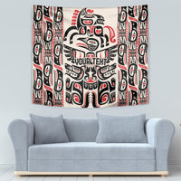 Personalized Canada Indigenous Haida Art Tapestry - Wonder Print Shop