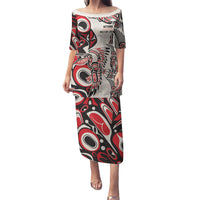 Personalized Canada Indigenous History Month Family Matching Puletasi and Hawaiian Shirt - Wonder Print Shop