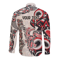 Personalized Canada Indigenous History Month Long Sleeve Button Shirt - Wonder Print Shop