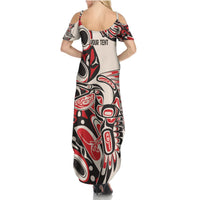 Personalized Canada Indigenous History Month Summer Maxi Dress - Wonder Print Shop