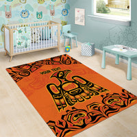 Personalized Every Child Matter Area Rug Canadian Native Indigenous Haida LT9 - Wonder Print Shop