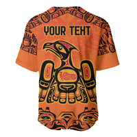 Personalized Every Child Matter Baseball Jersey Canadian Native Indigenous Haida LT9 - Wonder Print Shop