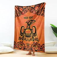 Personalized Every Child Matter Blanket Canadian Native Indigenous Haida