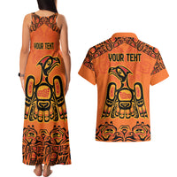 Personalized Every Child Matter Couples Matching Tank Maxi Dress and Hawaiian Shirt Canadian Native Indigenous Haida LT9 - Wonder Print Shop