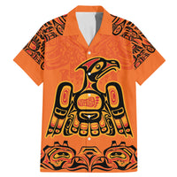 Personalized Every Child Matter Family Matching Mermaid Dress and Hawaiian Shirt Canadian Native Indigenous Haida LT9 - Wonder Print Shop