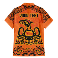 Personalized Every Child Matter Family Matching Mermaid Dress and Hawaiian Shirt Canadian Native Indigenous Haida LT9 - Wonder Print Shop