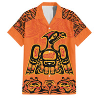 Personalized Every Child Matter Family Matching Puletasi and Hawaiian Shirt Canadian Native Indigenous Haida - Wonder Print Shop