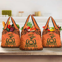 Personalized Every Child Matter Grocery Bag Canadian Native Indigenous Haida