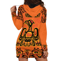 Personalized Every Child Matter Hoodie Dress Canadian Native Indigenous Haida - Wonder Print Shop