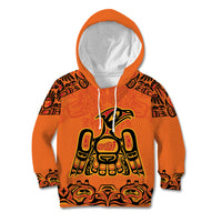Personalized Every Child Matter Kid Hoodie Canadian Native Indigenous Haida - Wonder Print Shop