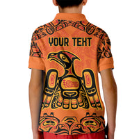 Personalized Every Child Matter Kid Polo Shirt Canadian Native Indigenous Haida - Wonder Print Shop