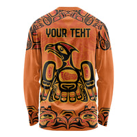 Personalized Every Child Matter Long Sleeve Shirt Canadian Native Indigenous Haida - Wonder Print Shop