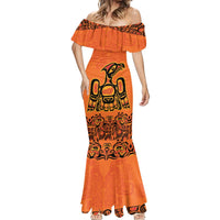 Personalized Every Child Matter Mermaid Dress Canadian Native Indigenous Haida - Wonder Print Shop